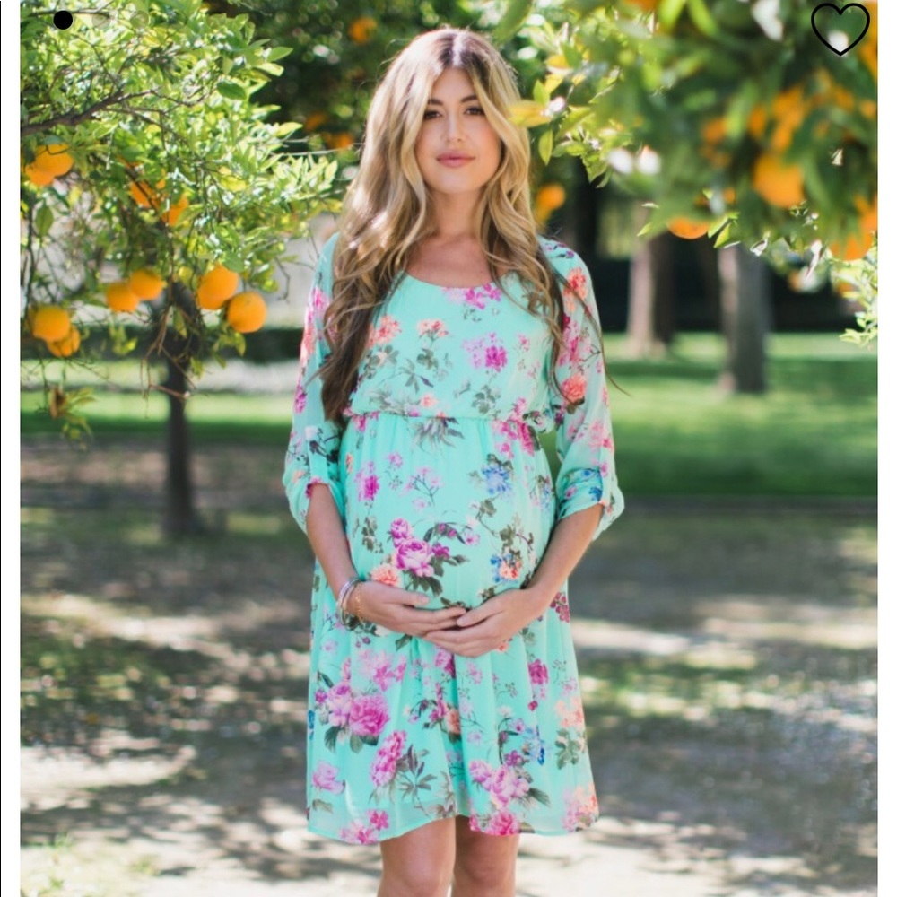 PINKBLUSH maternity dress!